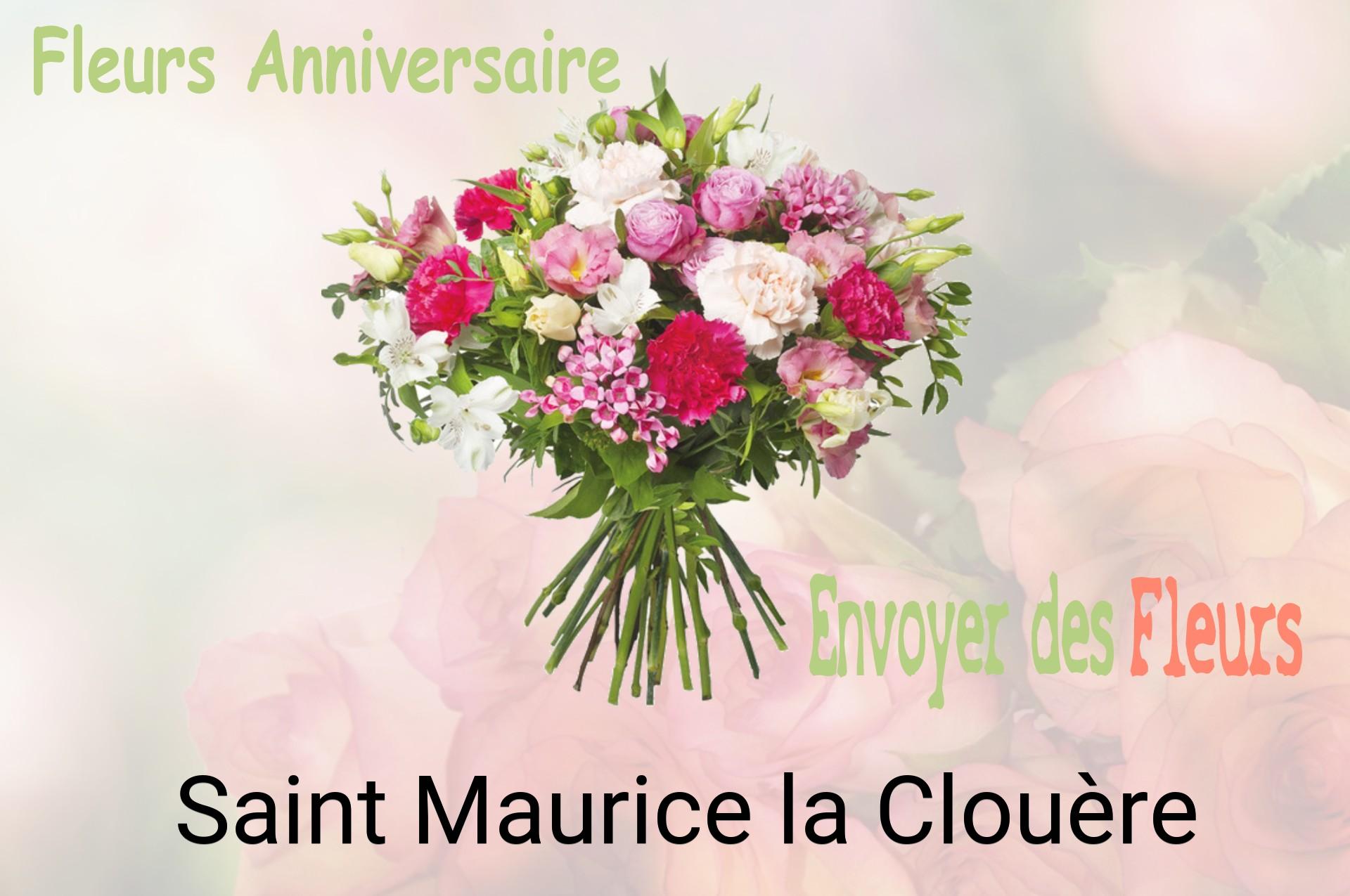 Bouquet de fleurs d’anniversaire livré à Saint-Maurice-la-Clouère